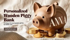 Personalized Wooden Piggy Banks – The Perfect Gift for Kids & Babies